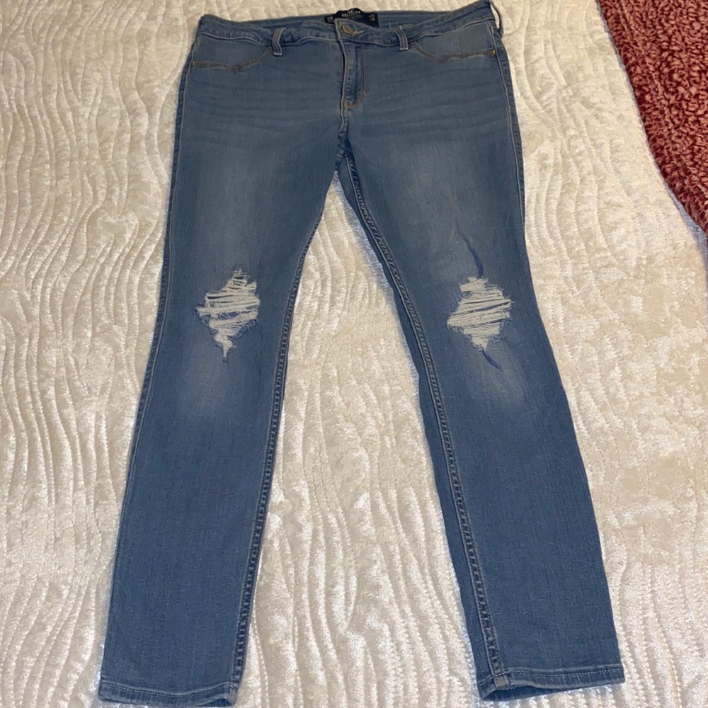 Hollister Mid Rise Jeggings Size 13